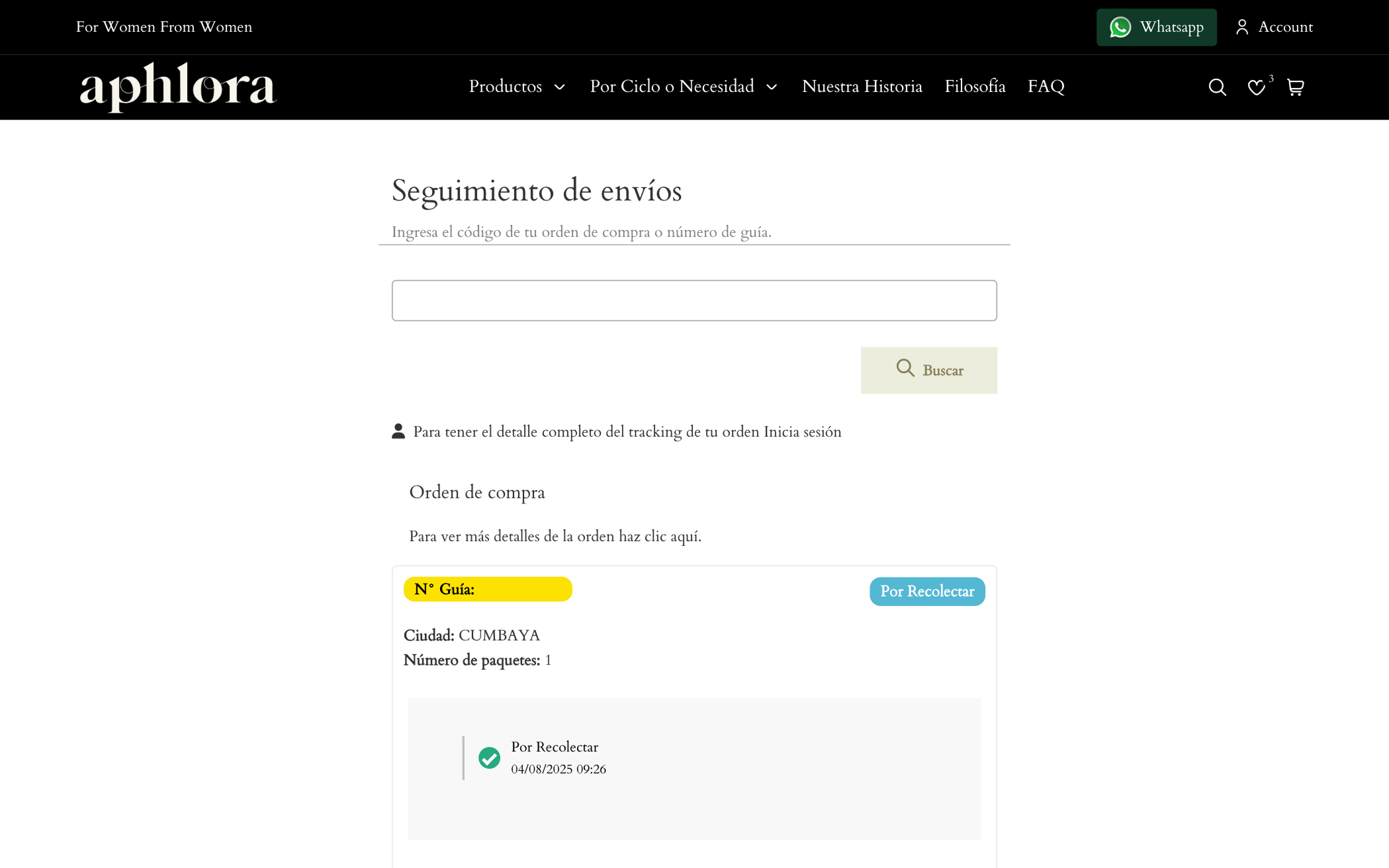 Foto de aphlora envioos